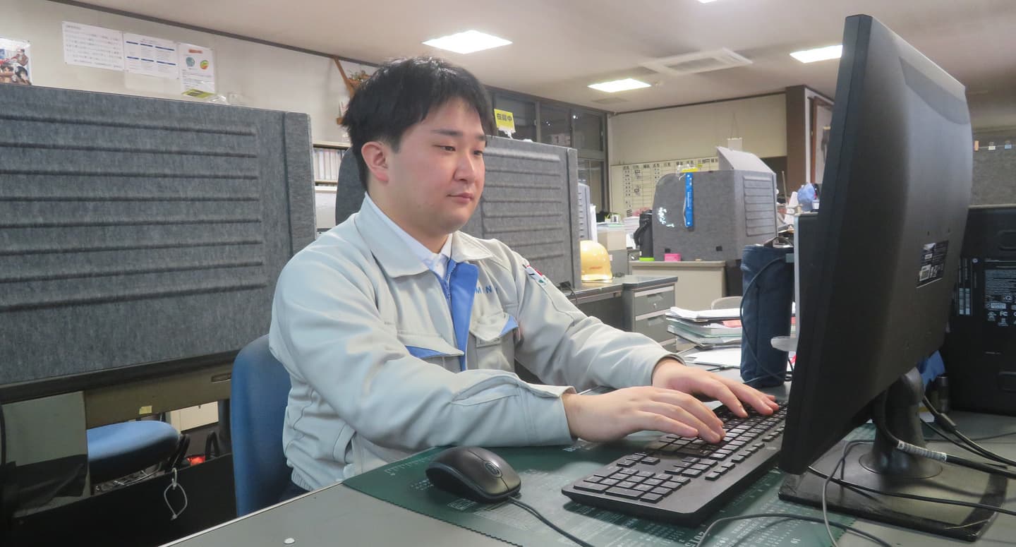 生産部 技術課の社員